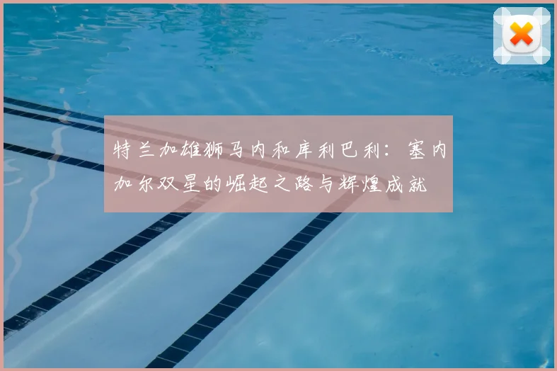 特兰加雄狮马内和库利巴利：塞内加尔双星的崛起之路与辉煌成就